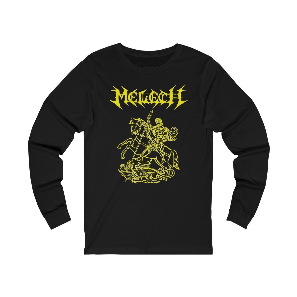 Melech Dragon Slayer (Yellow) Long Sleeve Tshirt