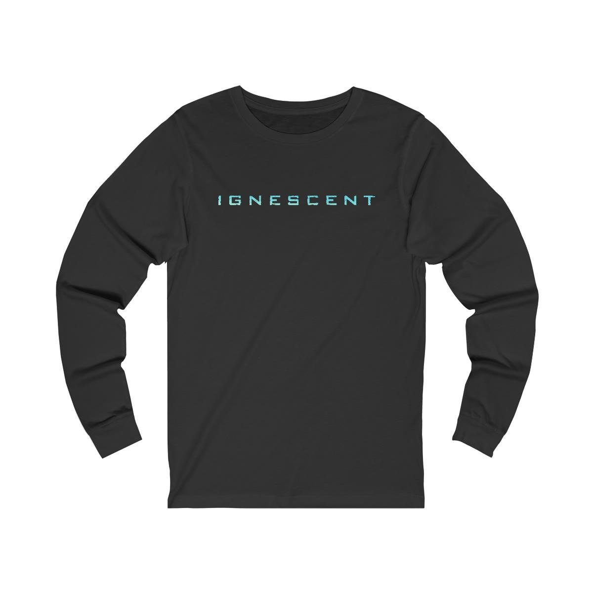 Ignescent Blue Logo Long Sleeve Tshirt
