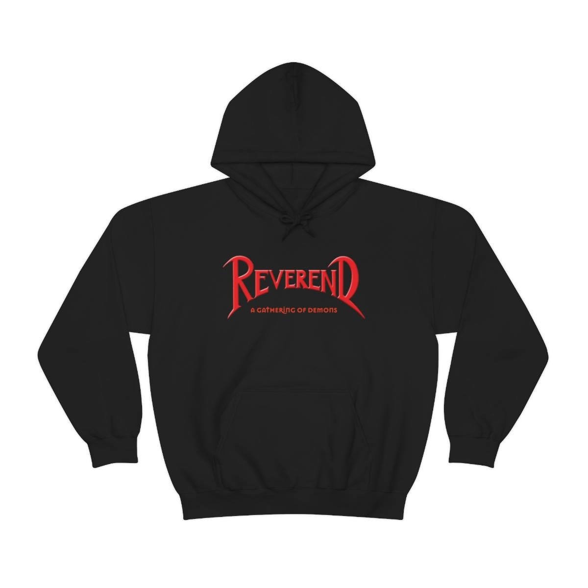 Reverend – A Gathering Of Demons New Cover Pullover Hooded Sweatshirt (2 Sided)