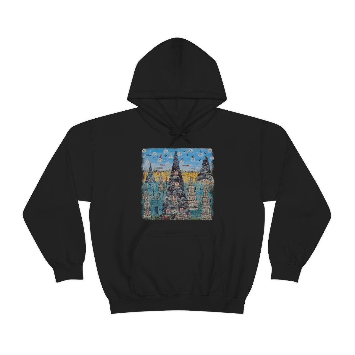 Adam Again – In A New World Of Time Pullover Hooded Sweatshirt