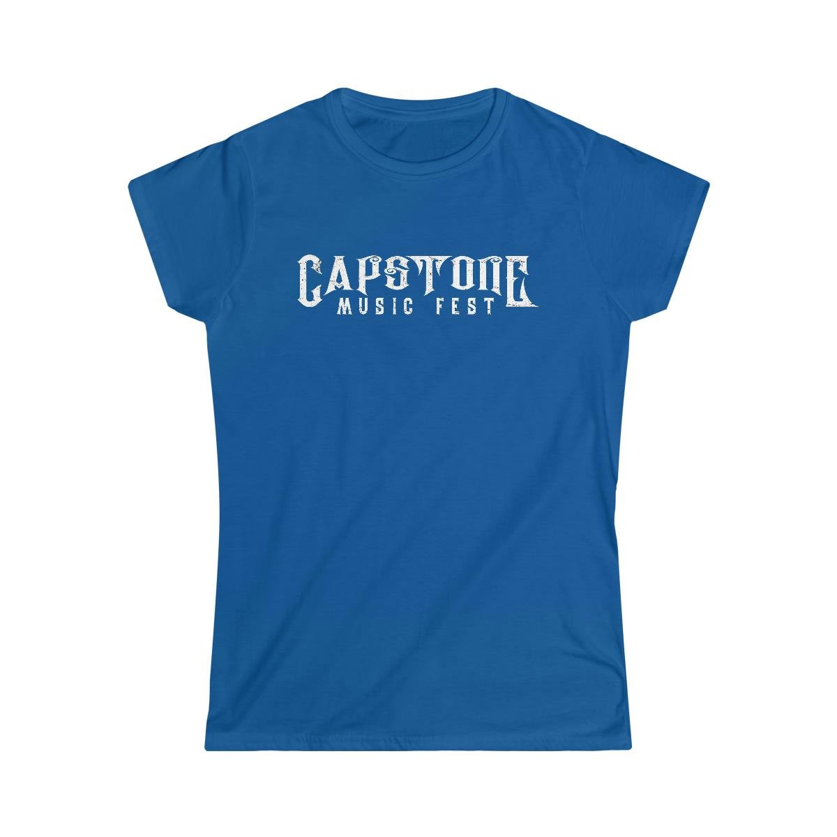 Capstone Music Fest Grunge Logo Women’s Short Sleeve Tshirt