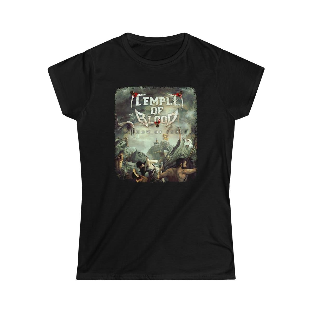 Temple of Blood – A Show of Force Women’s Short Sleeve Tshirt