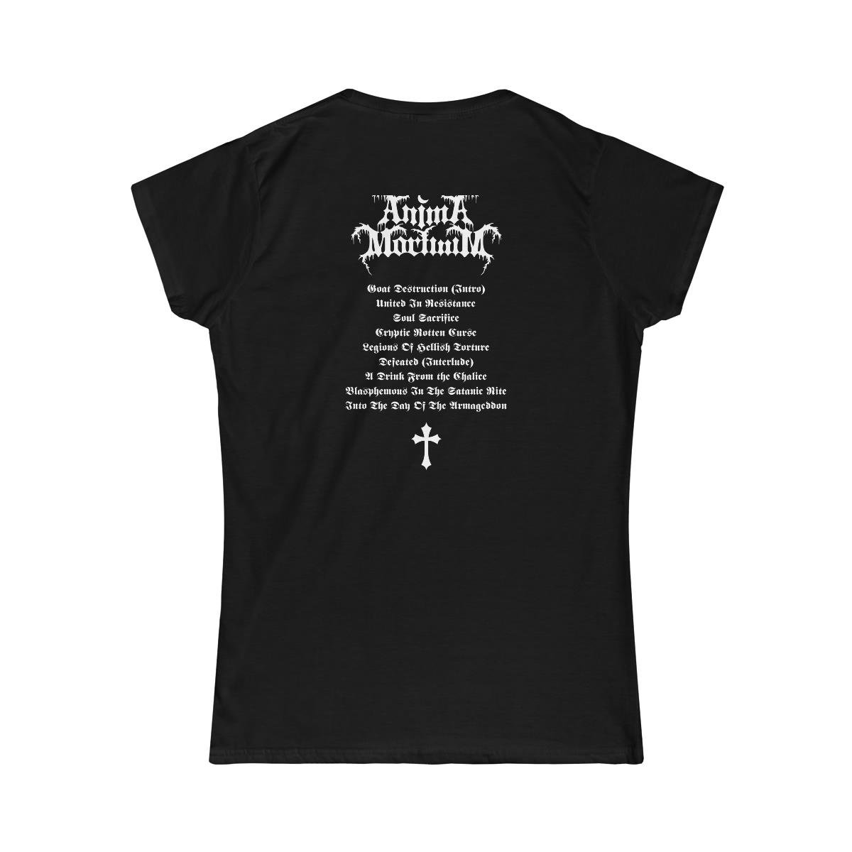 Anima Mortuum – Goat Destruction Women’s Tshirt (2 Sided)