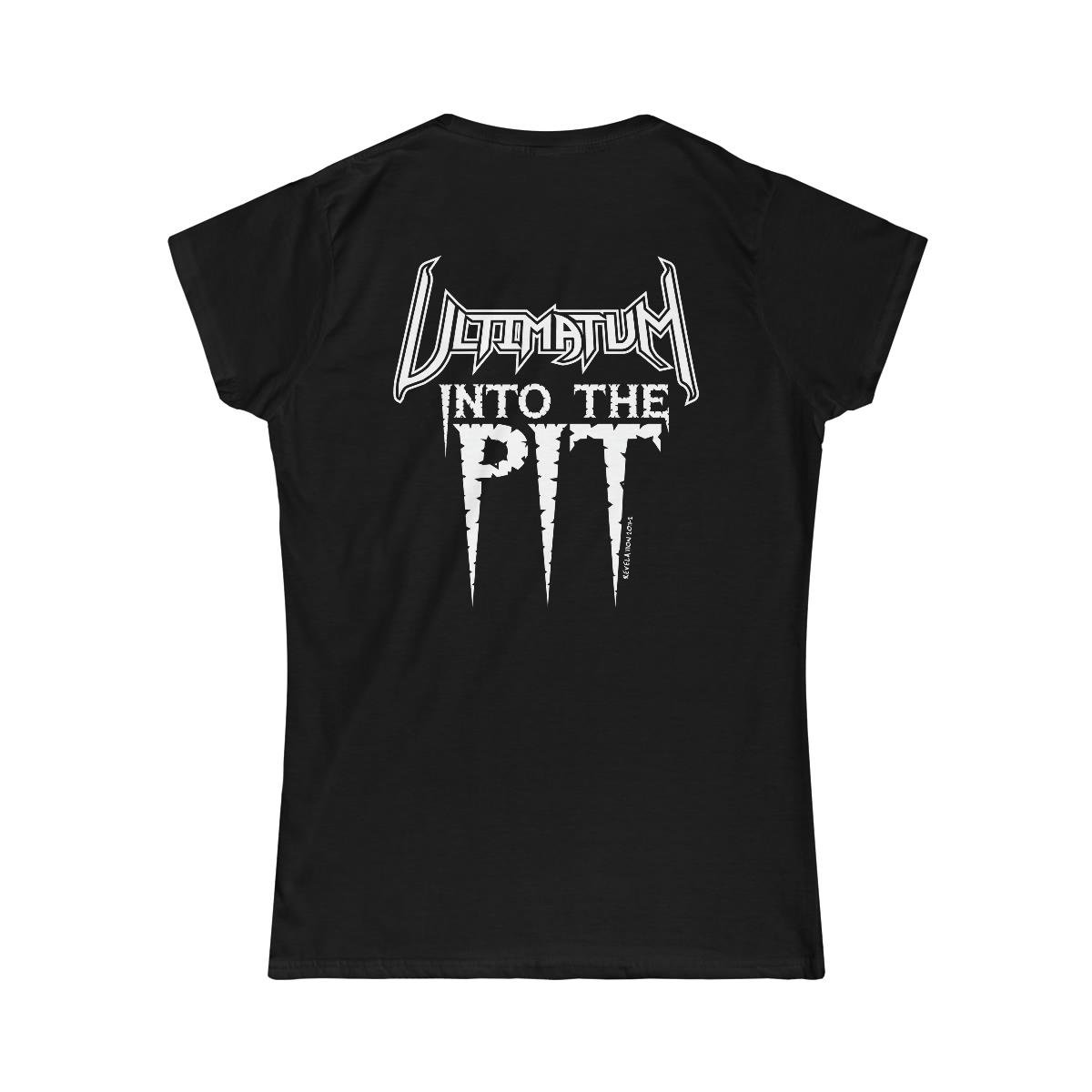 Ultimatum – Into the Pit Women’s Short Sleeve Tshirt (2 Sided)
