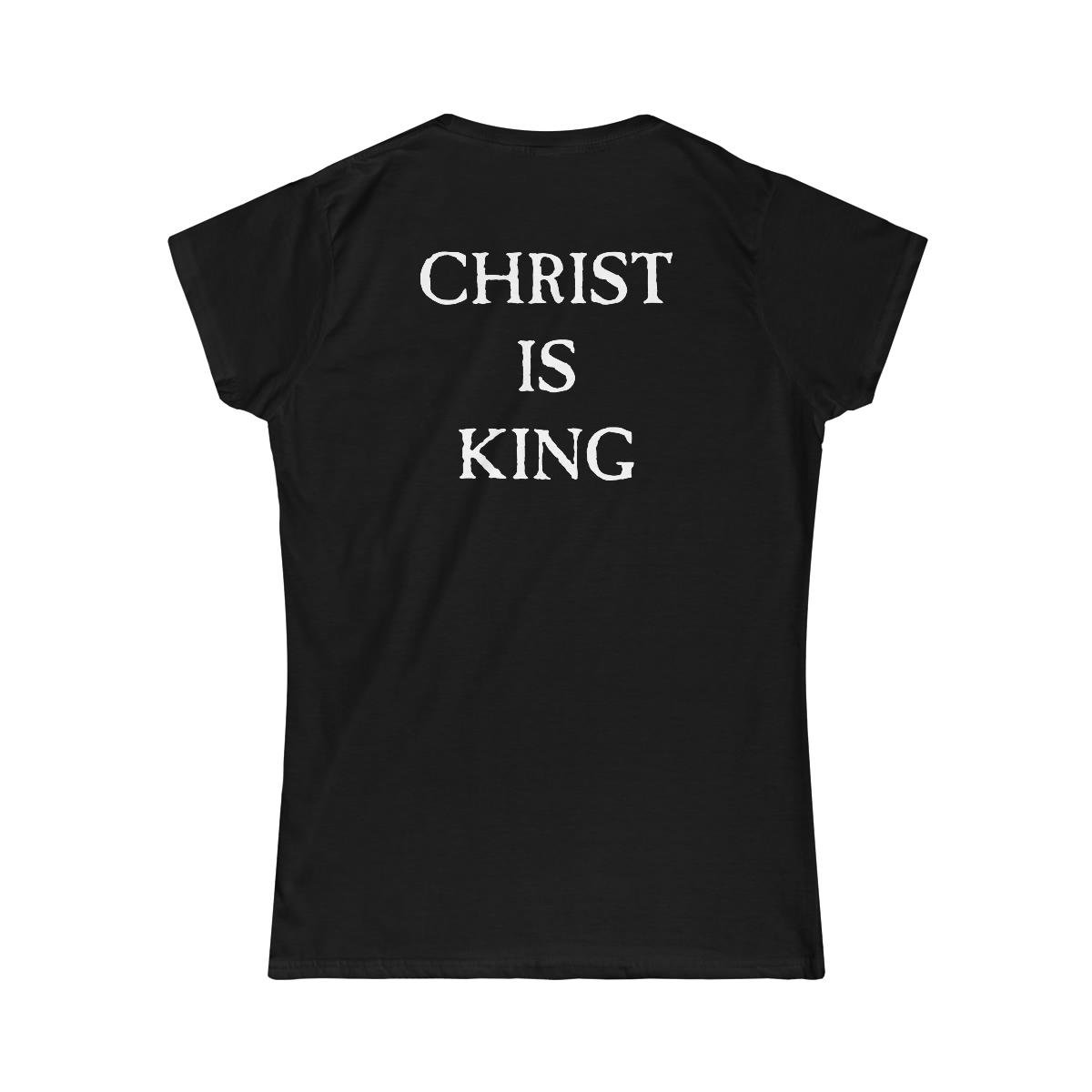 Marble Tomb Christ Is King Women’s Short Sleeve Tshirt (2 Sided)