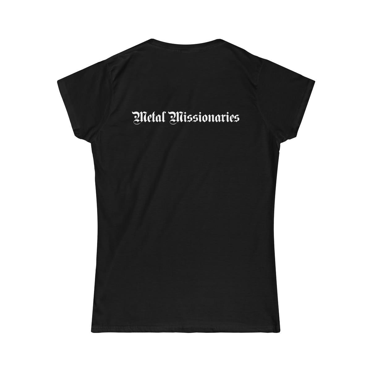 Bloodgood Metal Missionaries Women’s Short Sleeve Tshirt (2 Sided)