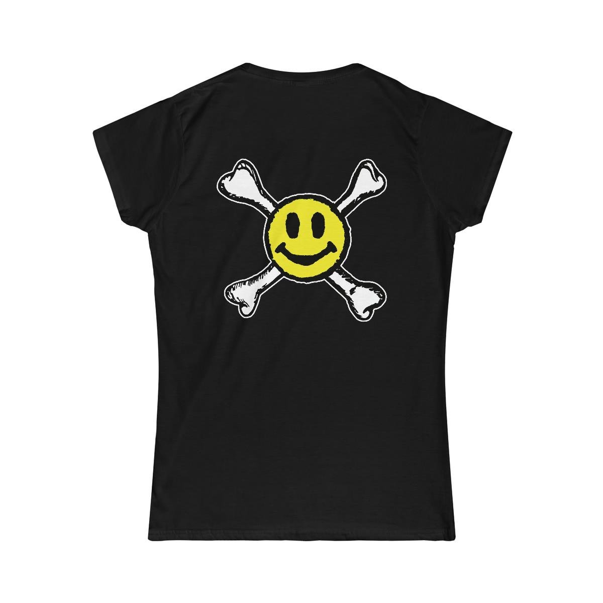 Die Happy Logo Women’s Short Sleeve Tshirt (2 Sided)