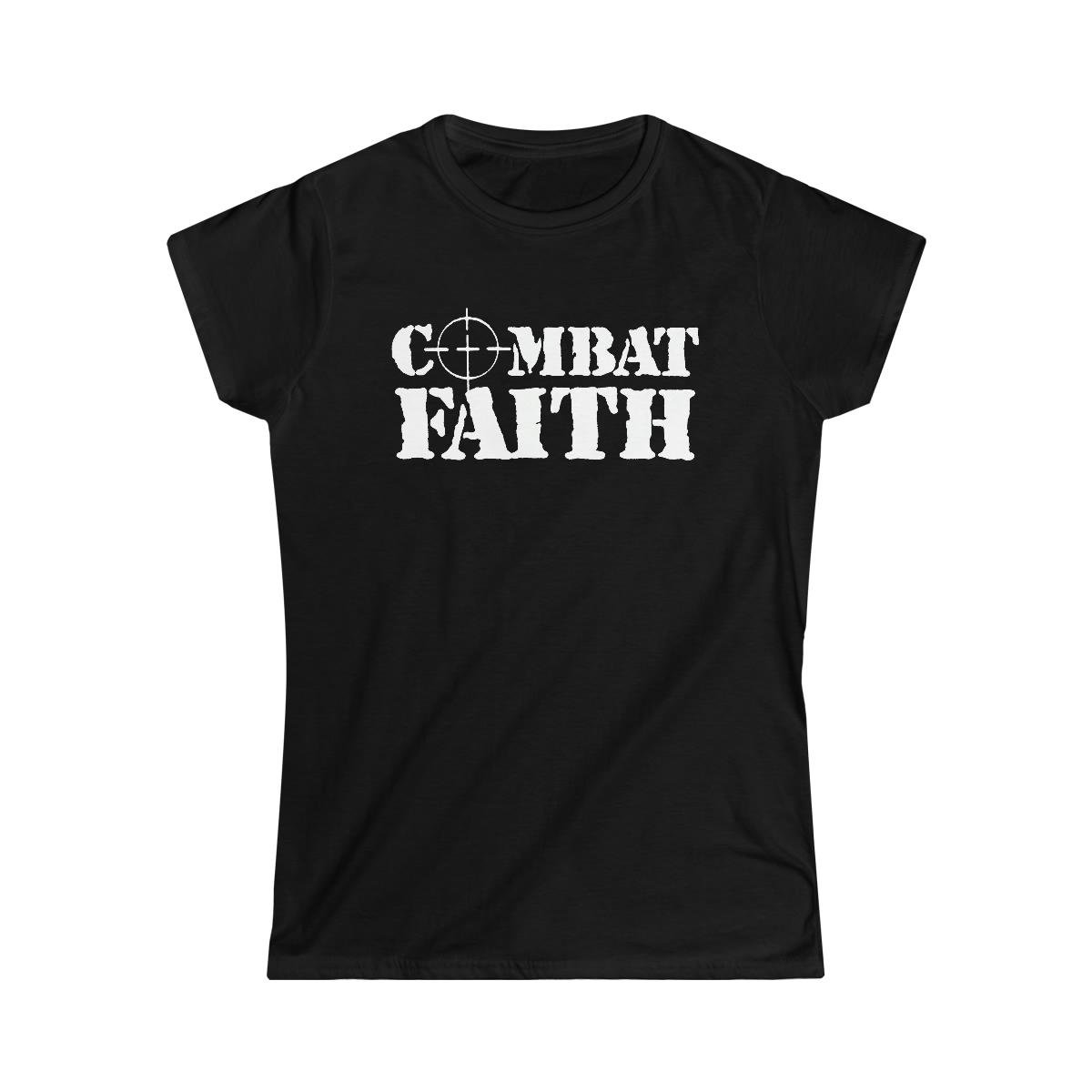 Combat Faith Logo Women’s Short Sleeve Tshirt