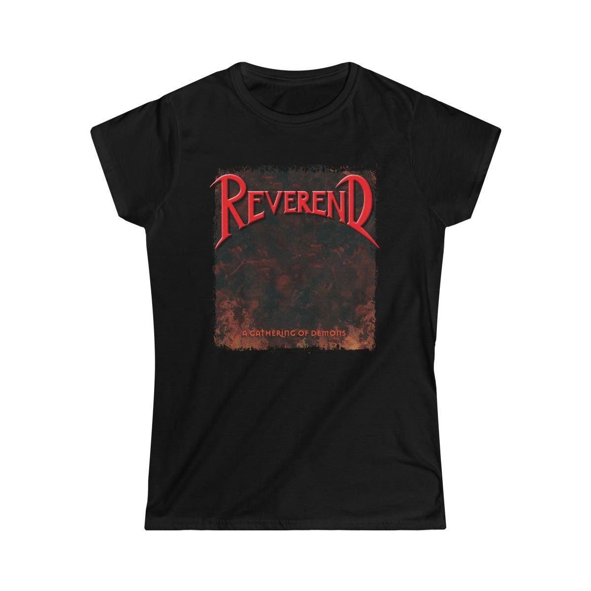 Reverend – A Gathering Of Demons New Cover Women’s Short Sleeve Tshirt