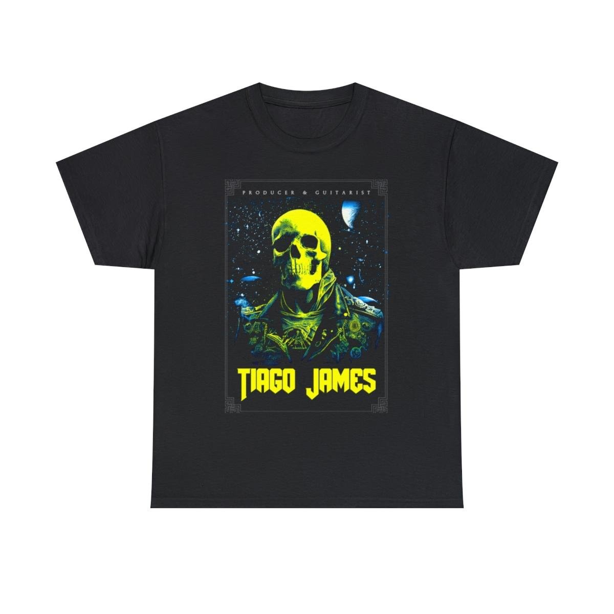 Tiago James – Guitarist And Producer Short Sleeve Tshirt