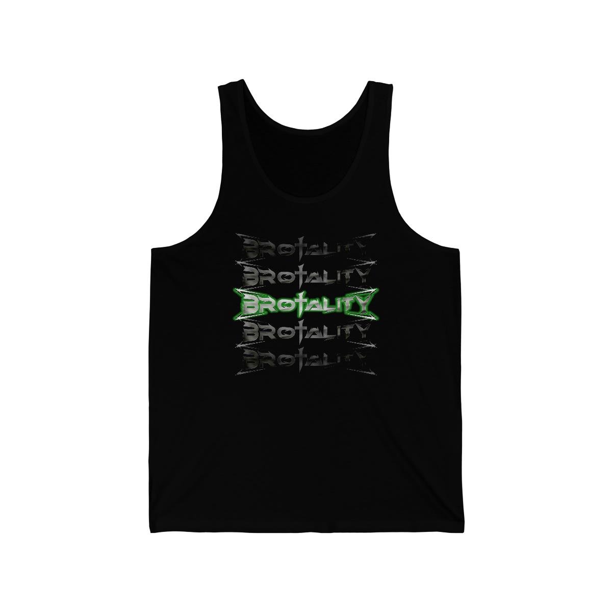 Brotality Stacked Logos Unisex Jersey Tank