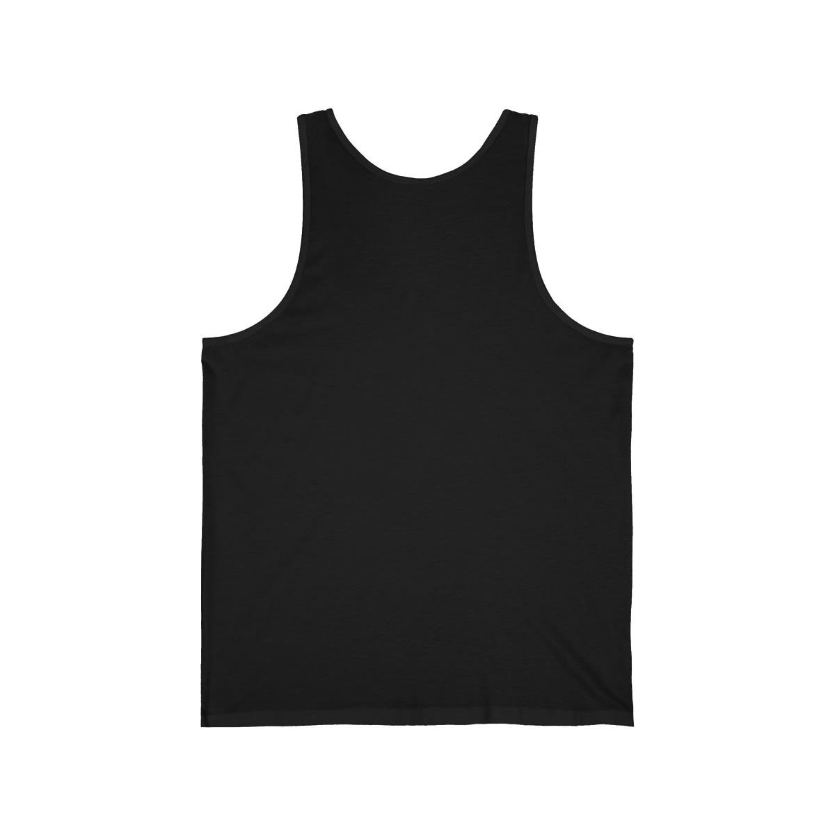 I Die Daily Outlined Logo Unisex Jersey Tank Top