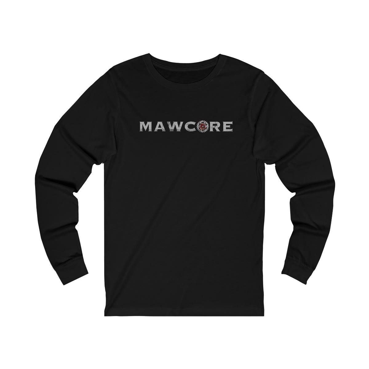 Mawcore Grunge Logo Long Sleeve Tshirt