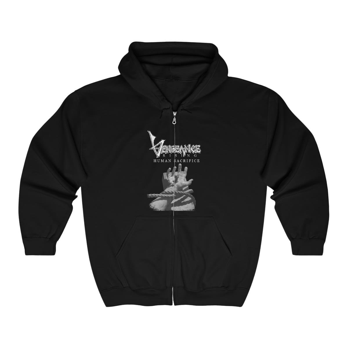 Vengeance Rising – Human Sacrifice 35th Anniversary Full Zip Hooded Sweatshirt
