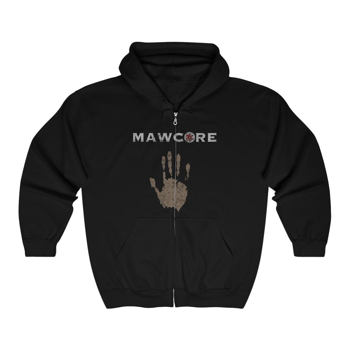 Mawcore Mud Hand Full Zip Hooded Sweatshirt