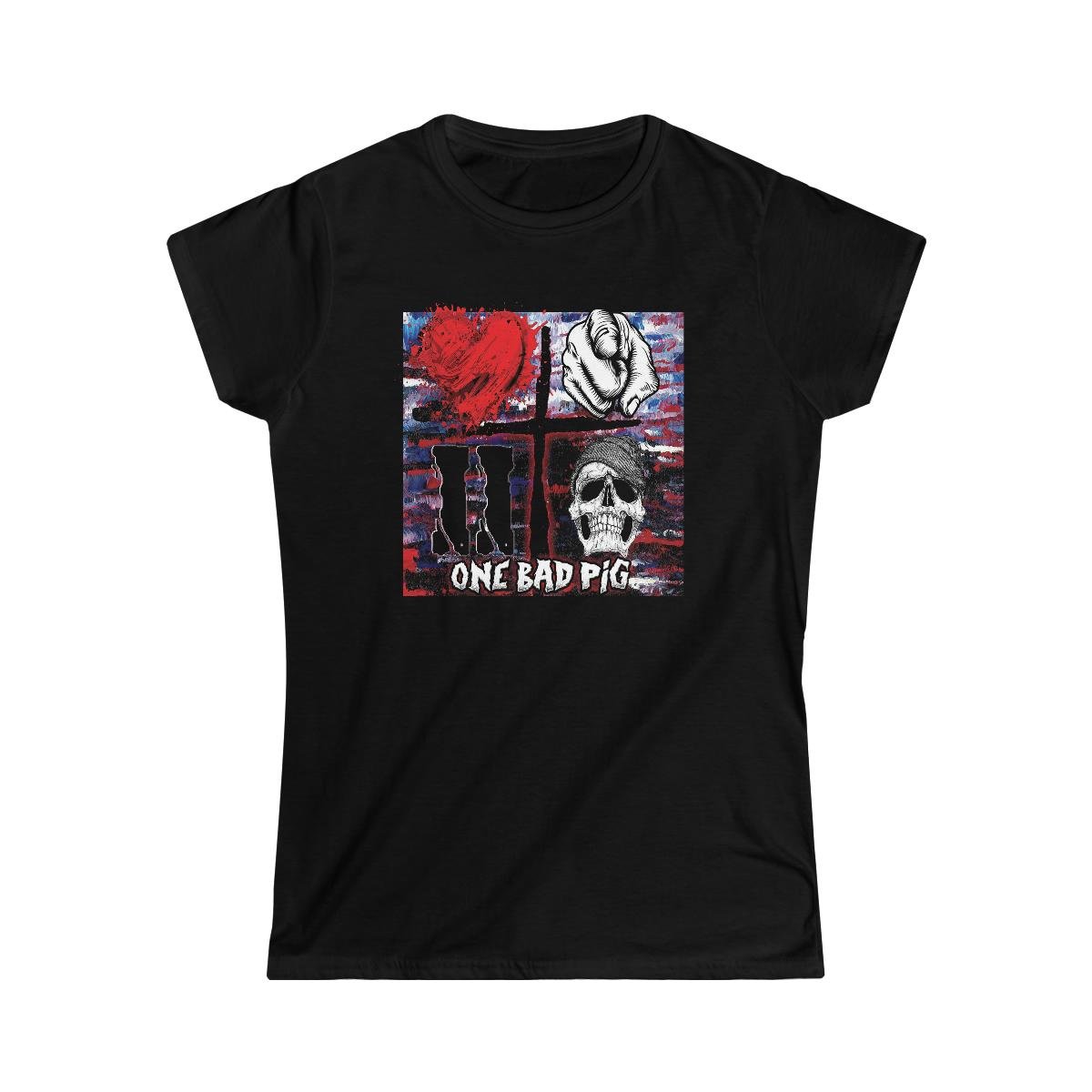 One Bad Pig – Love You To Death Women’s Short Sleeve Tshirt