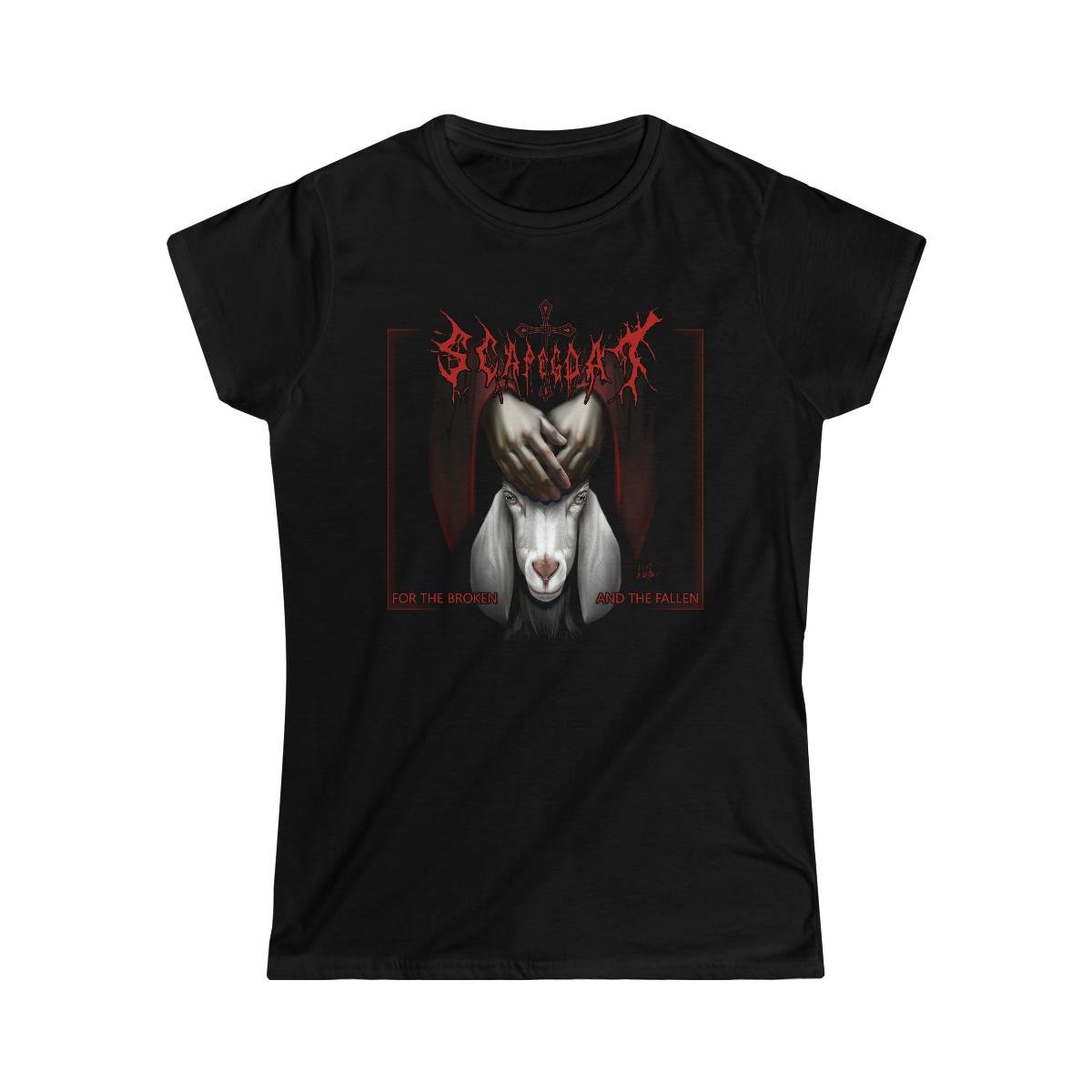 Scapegoat – For The Broken And The Fallen Women’s Short Sleeve Tshirt