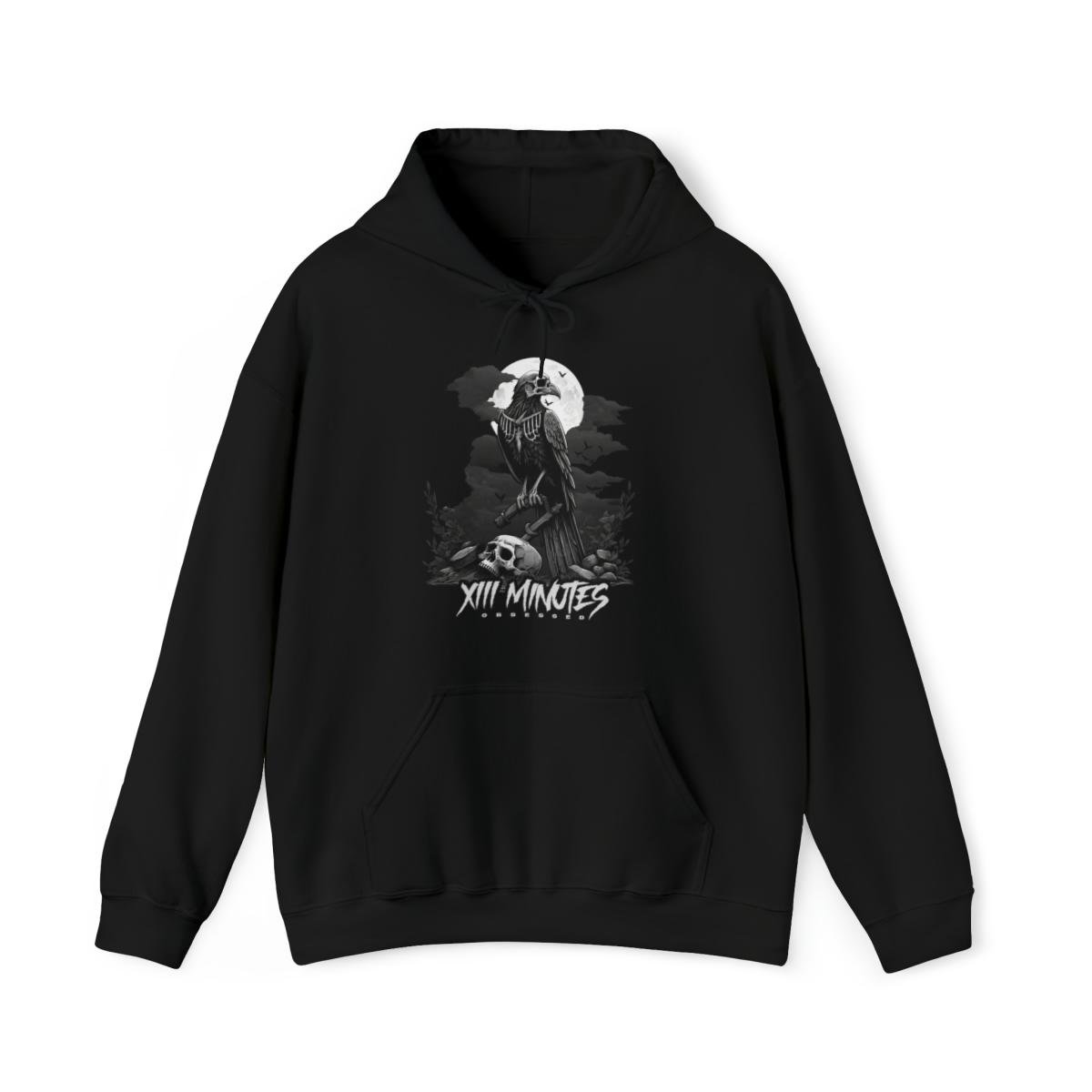 XIII Minutes – Obsessed (Dead Bird Version) Pullover Hooded Sweatshirt
