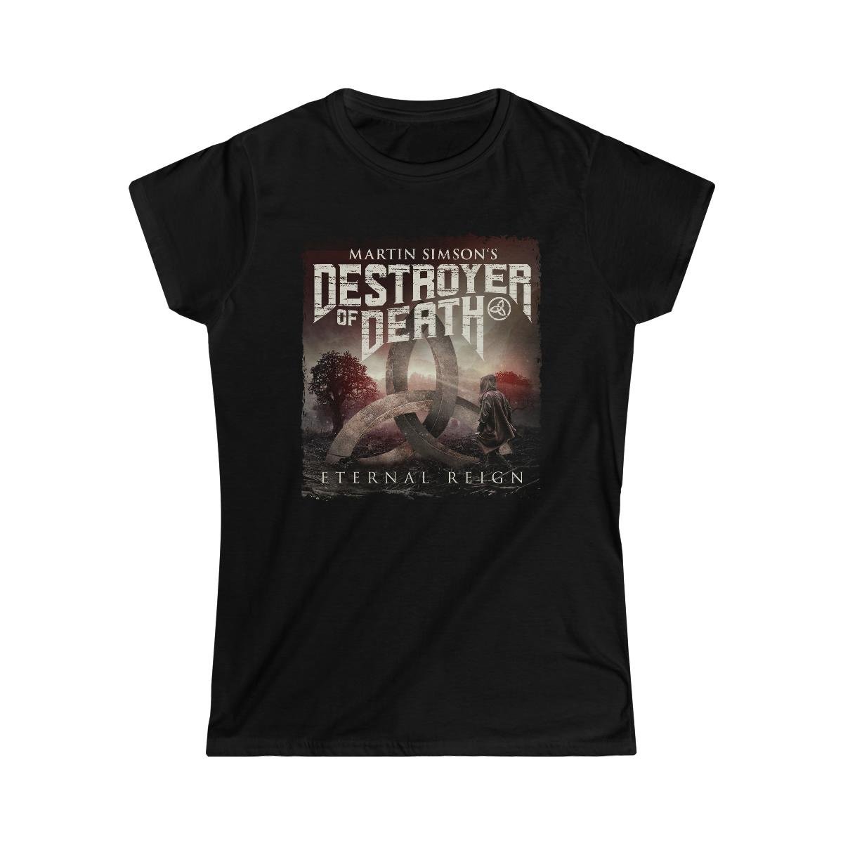Martin Simson’s Destroyer Of Death – Eternal Reign III Women’s Short Sleeve Tshirt (2-Sided)
