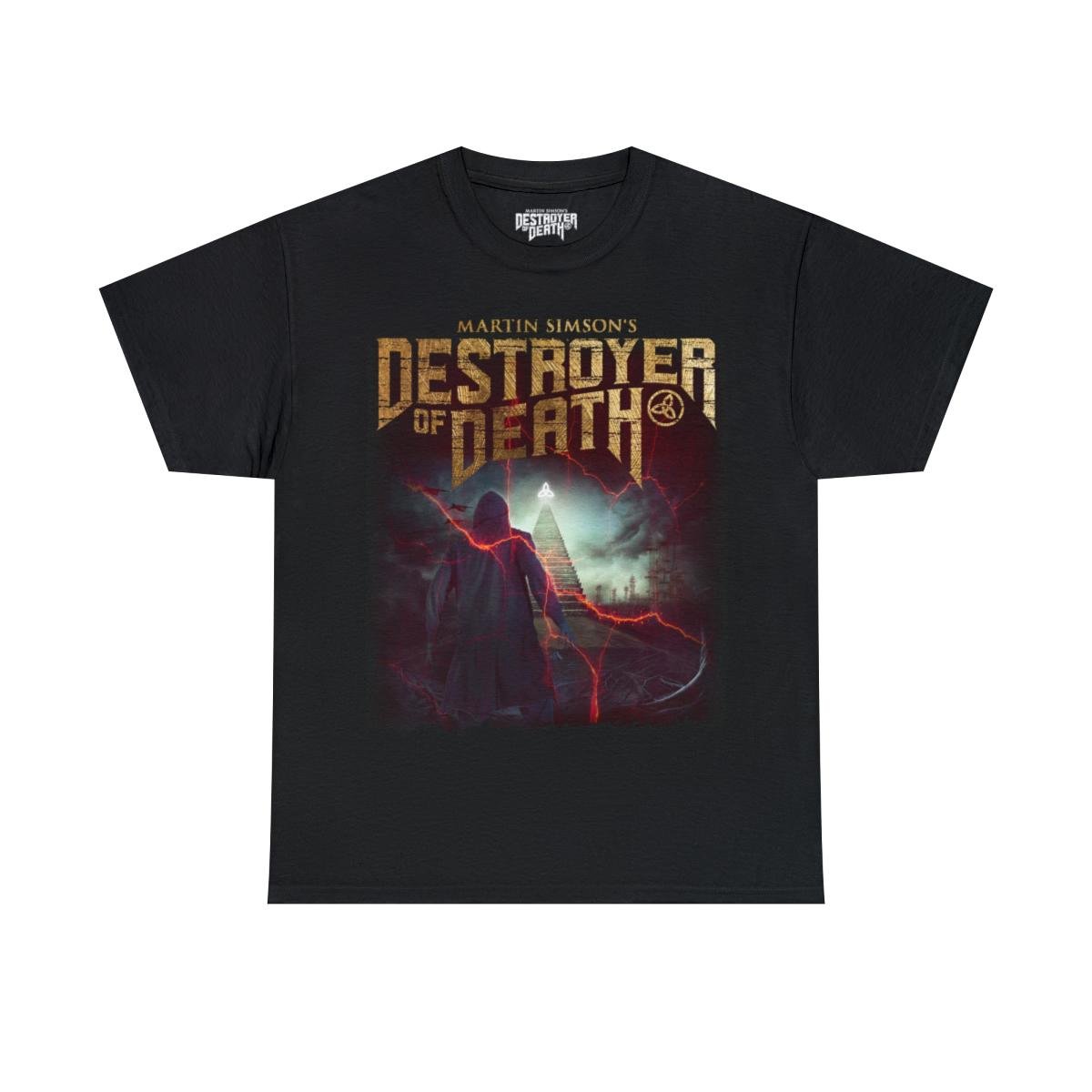 Martin Simson’s Destroyer Of Death (Version 2) Short Sleeve Tshirt (2-Sided)