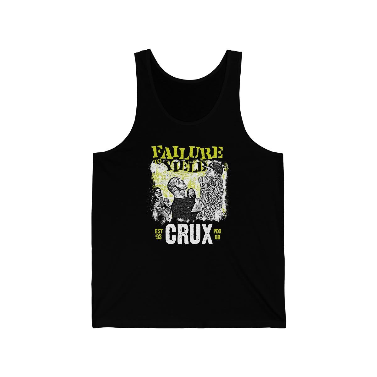 Crux – Failure To Yield Unisex Jersey Tank Top