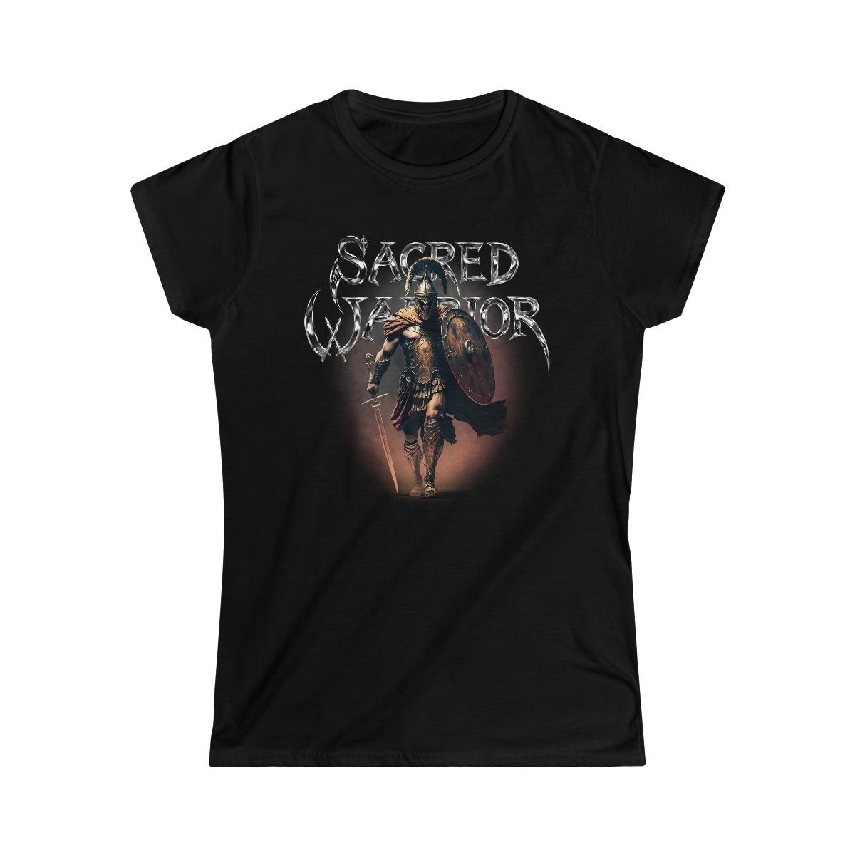 Sacred Warrior – Warrior I Women’s Short Sleeve Tshirt