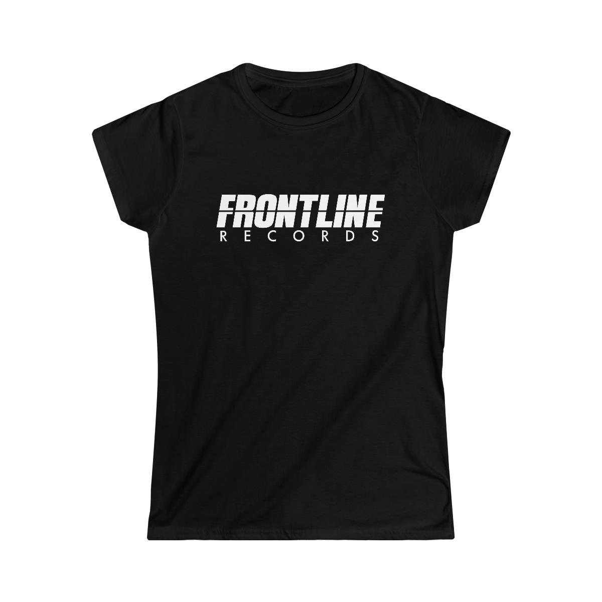 Frontline Records Logo white Women’s Short Sleeve Tshirt