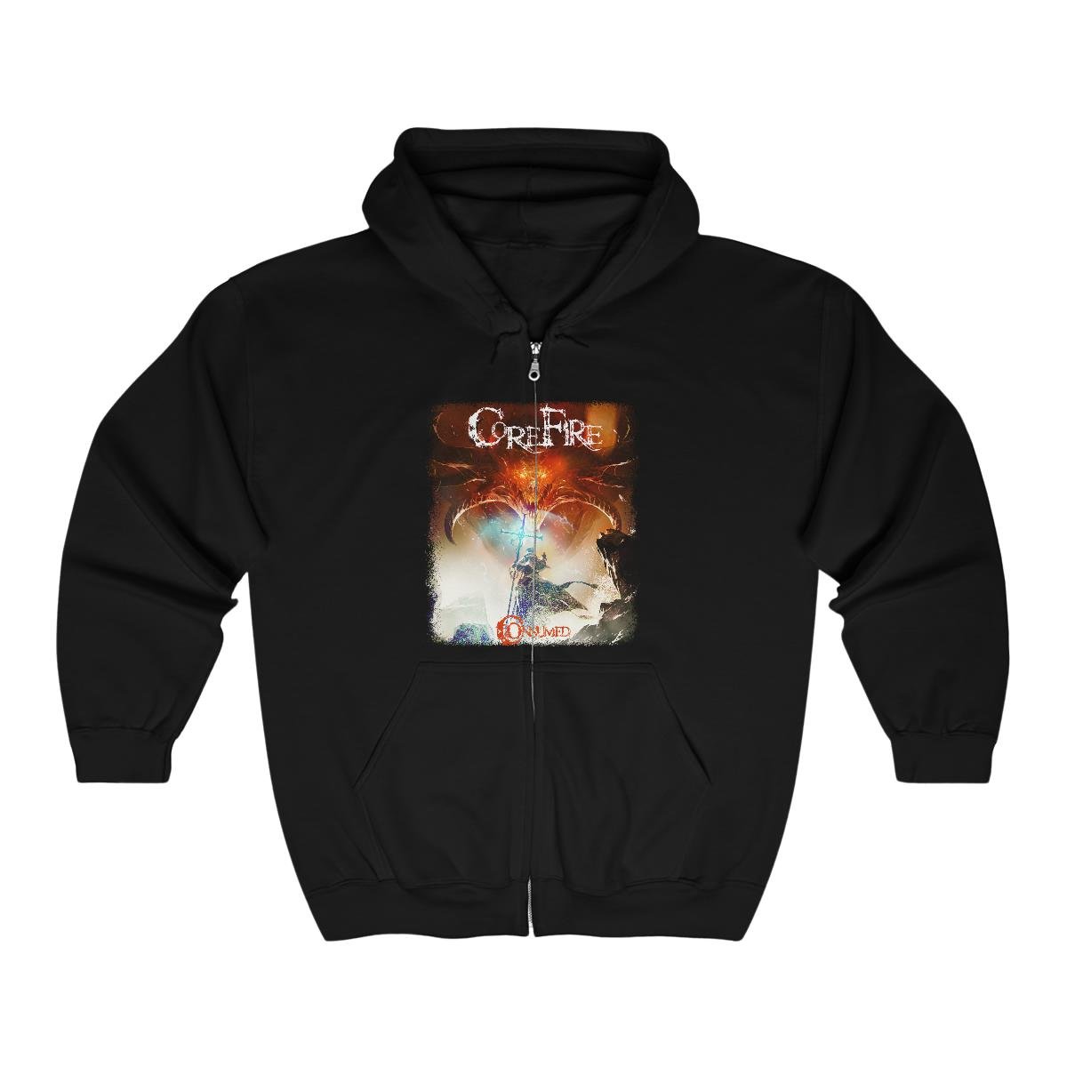 Core Fire – Consumed Full Zip Hooded Sweatshirt