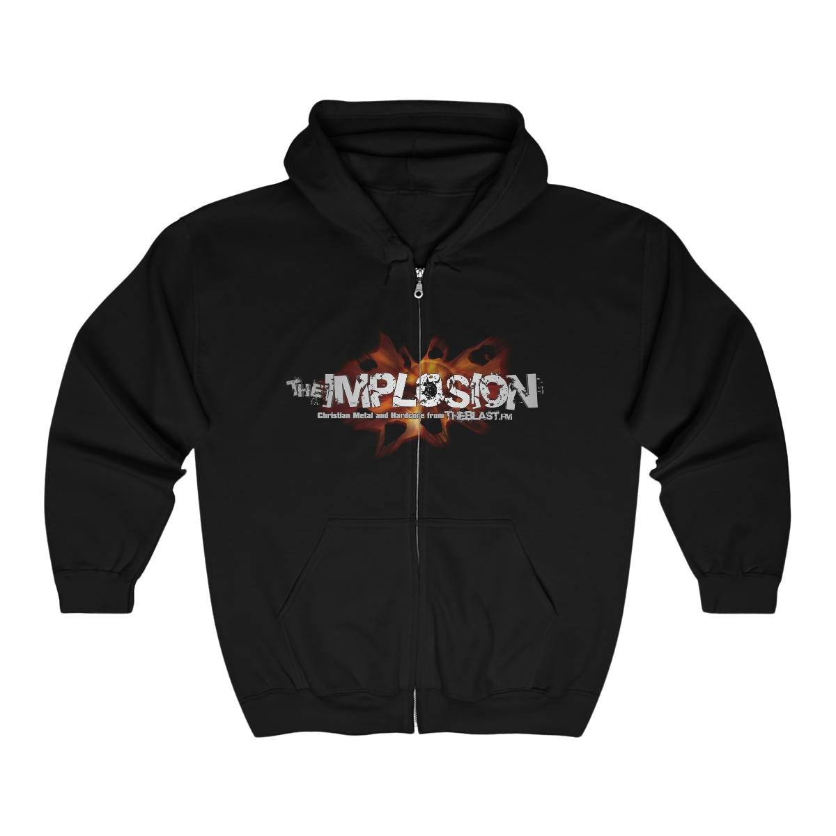 TheBlast.FM – The Implosion Full Zip Hooded Sweatshirt