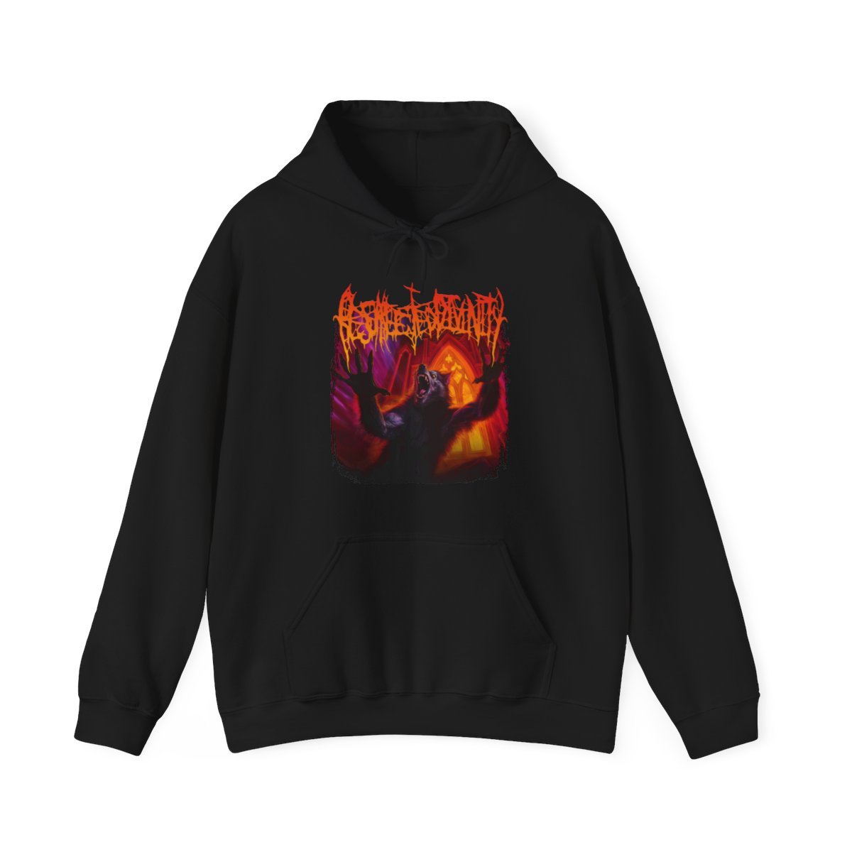Resurrected Divinity – Lycanthropy II Pullover Hooded Sweatshirt