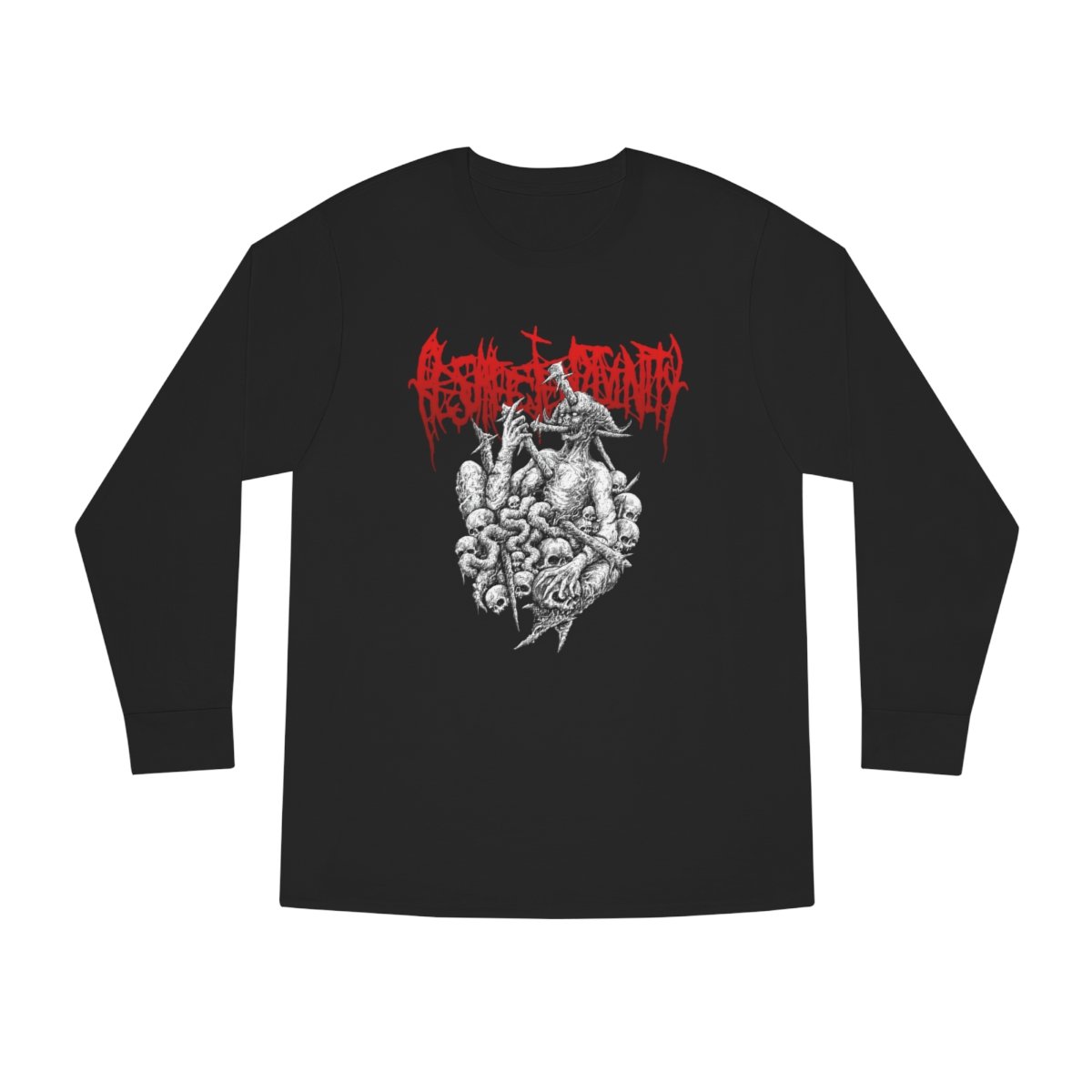 Resurrected Divinity – Demon Killer Long Sleeve Crewneck Tshirt (2-Sided)