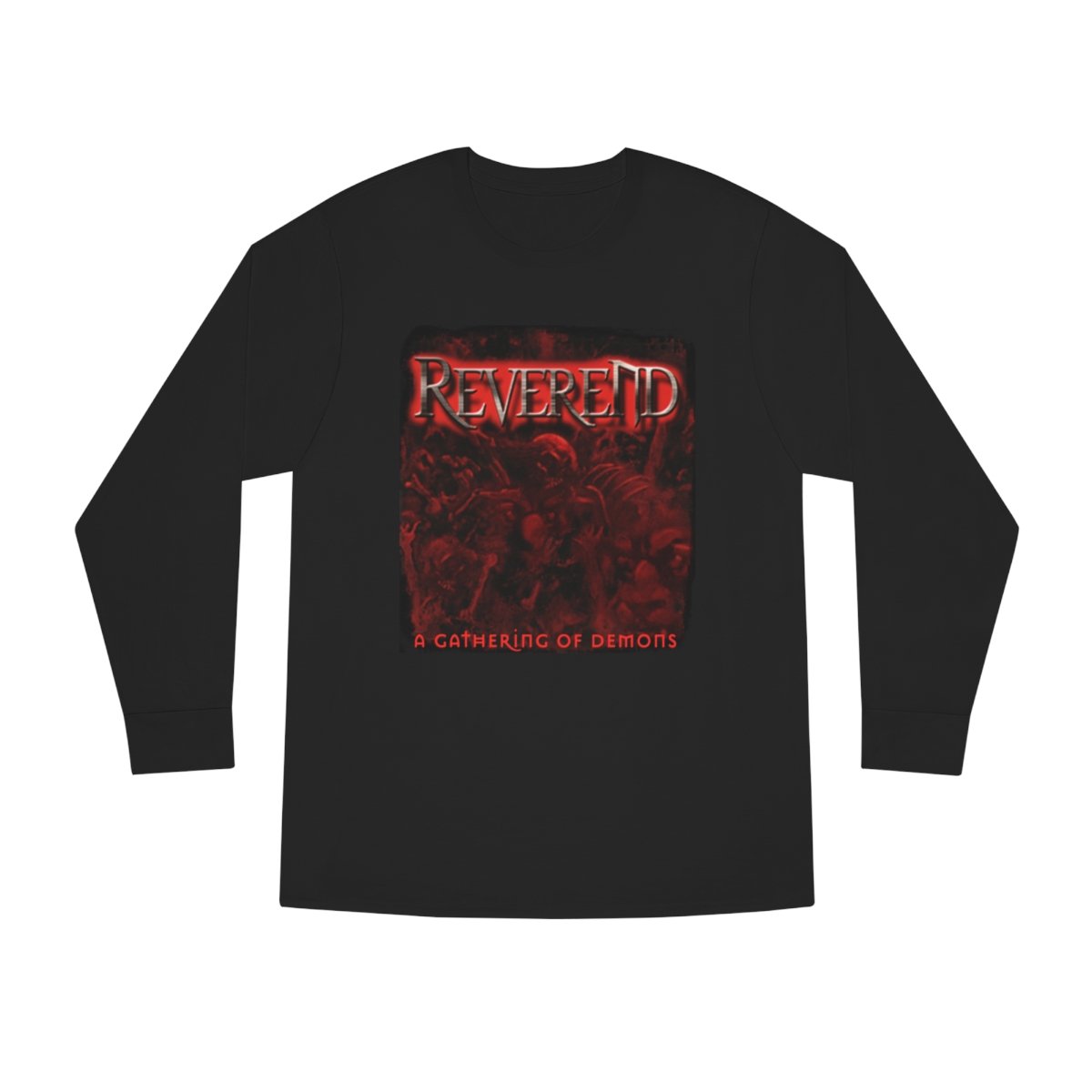 Reverend – A Gathering of Demons Long Sleeve Crewneck Tshirt