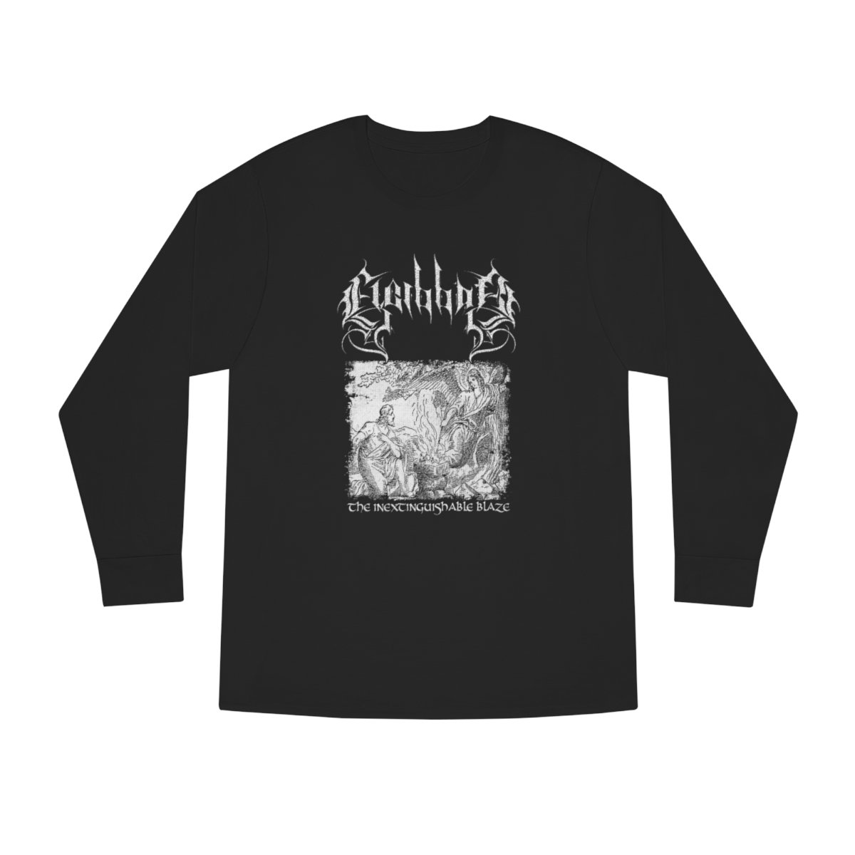 Elgibbor – Inextinguishable Long Sleeve Crewneck Tshirt (2-Sided)