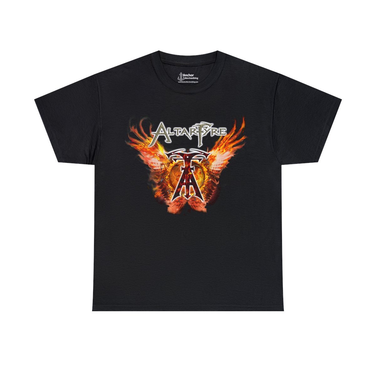 Altarfyre Fire Logo V2 Short Sleeve T-shirt (2-Sided)