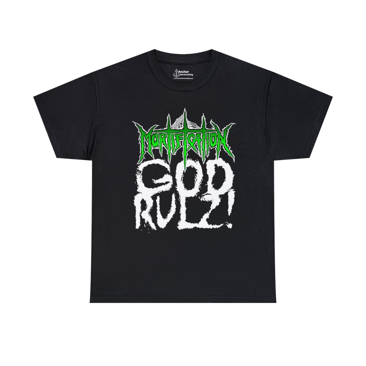 Mortification – God Rulz! Short Sleeve Tshirt