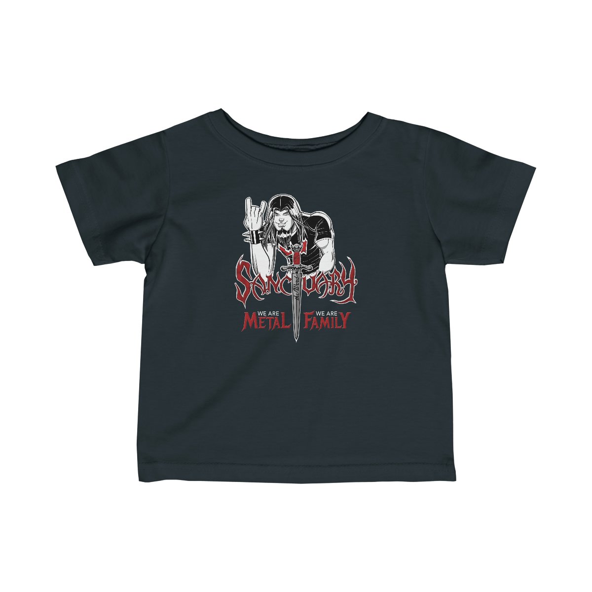 Sanctuary International – Metal Dude Sanctuary Family Infant Short Sleeve Tshirt