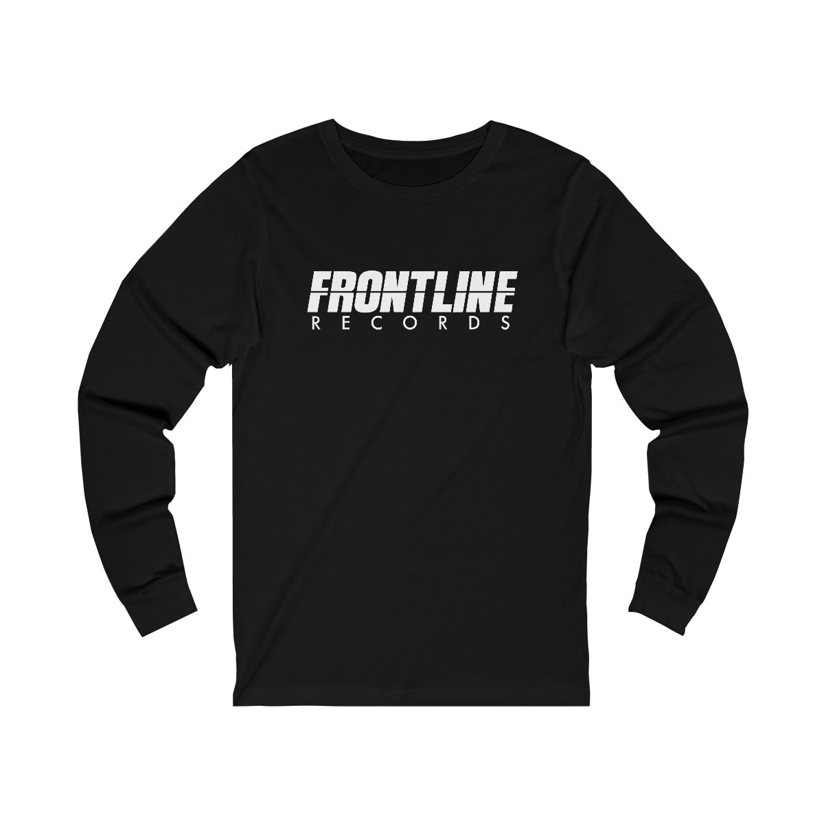 Frontline Records Logo Long Sleeve Tshirt