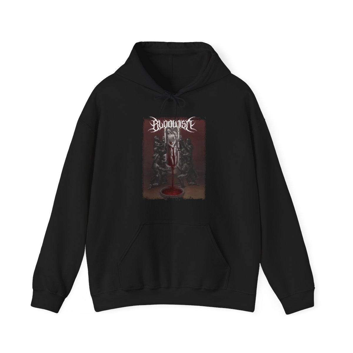 Bloodtism – Draining Pullover Hooded Sweatshirt