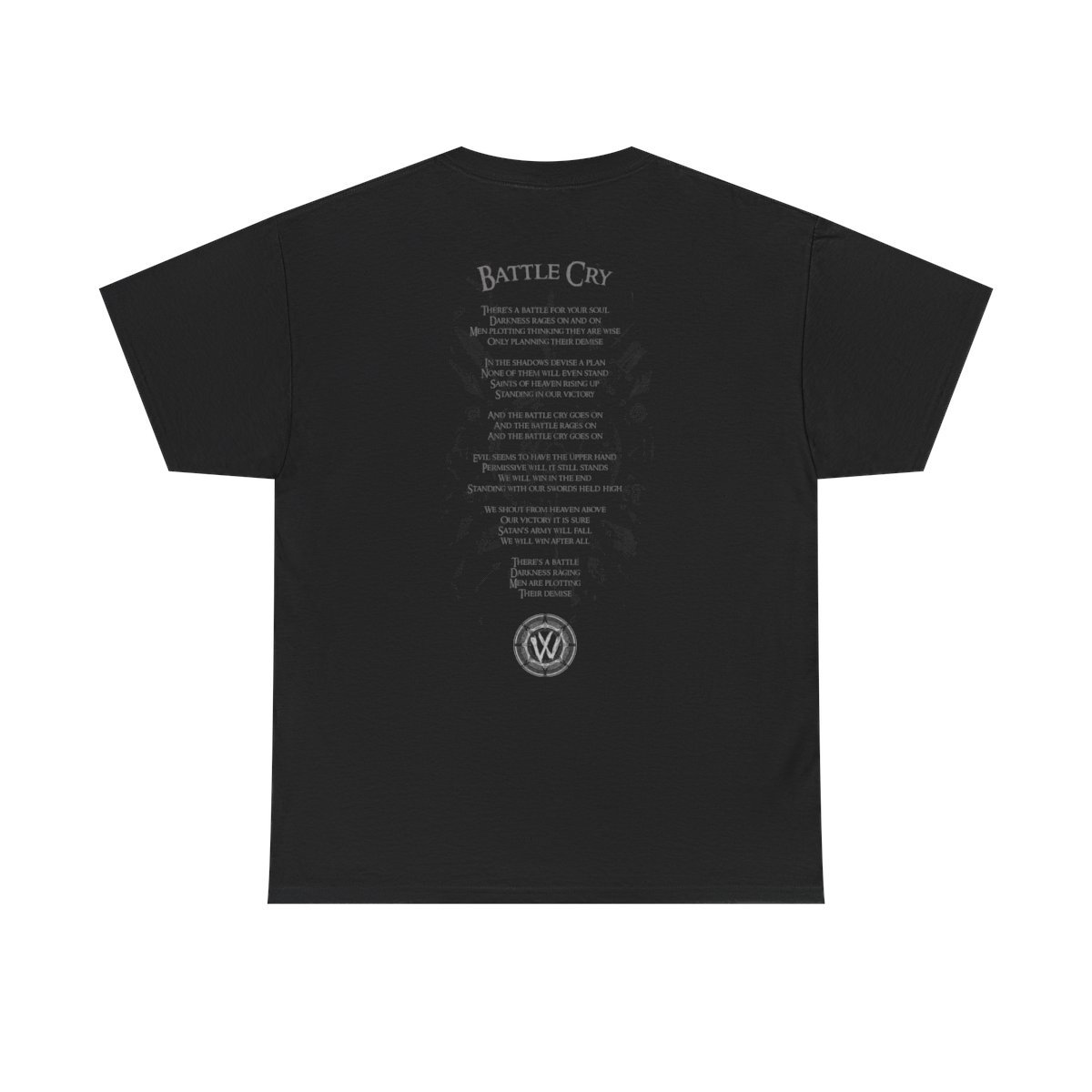 We Are Resolute – Battle Cry Short Sleeve T-shirt (2-Sided)