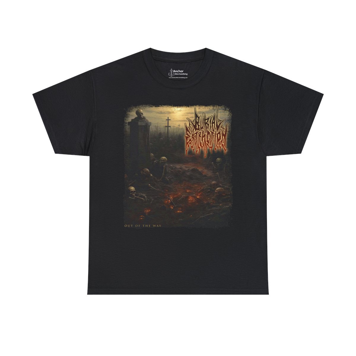 Burial Extraction – Out Of The Way Short Sleeve T-shirt