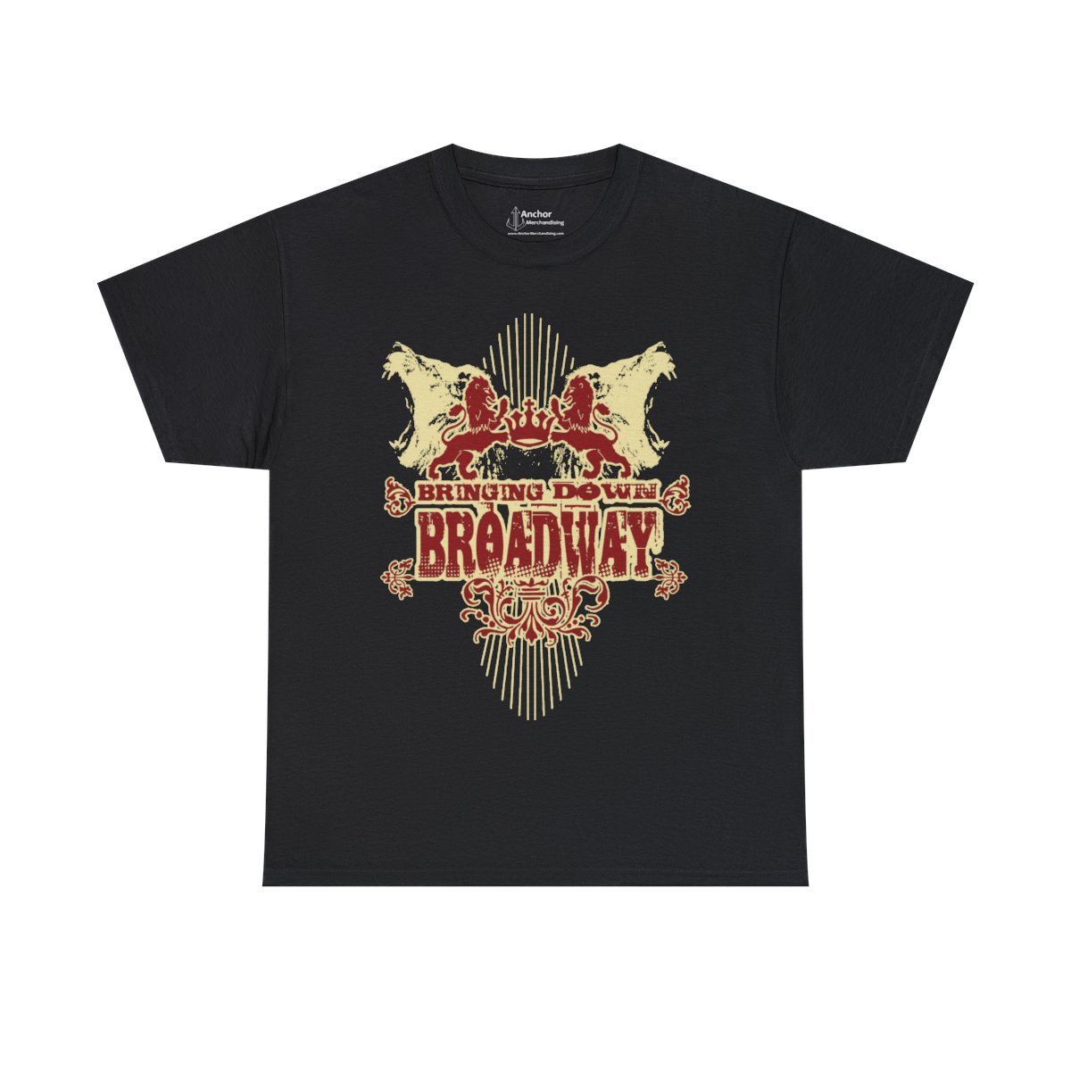 Bringing Down Broadway – Lion Crest Short Sleeve Tshirt