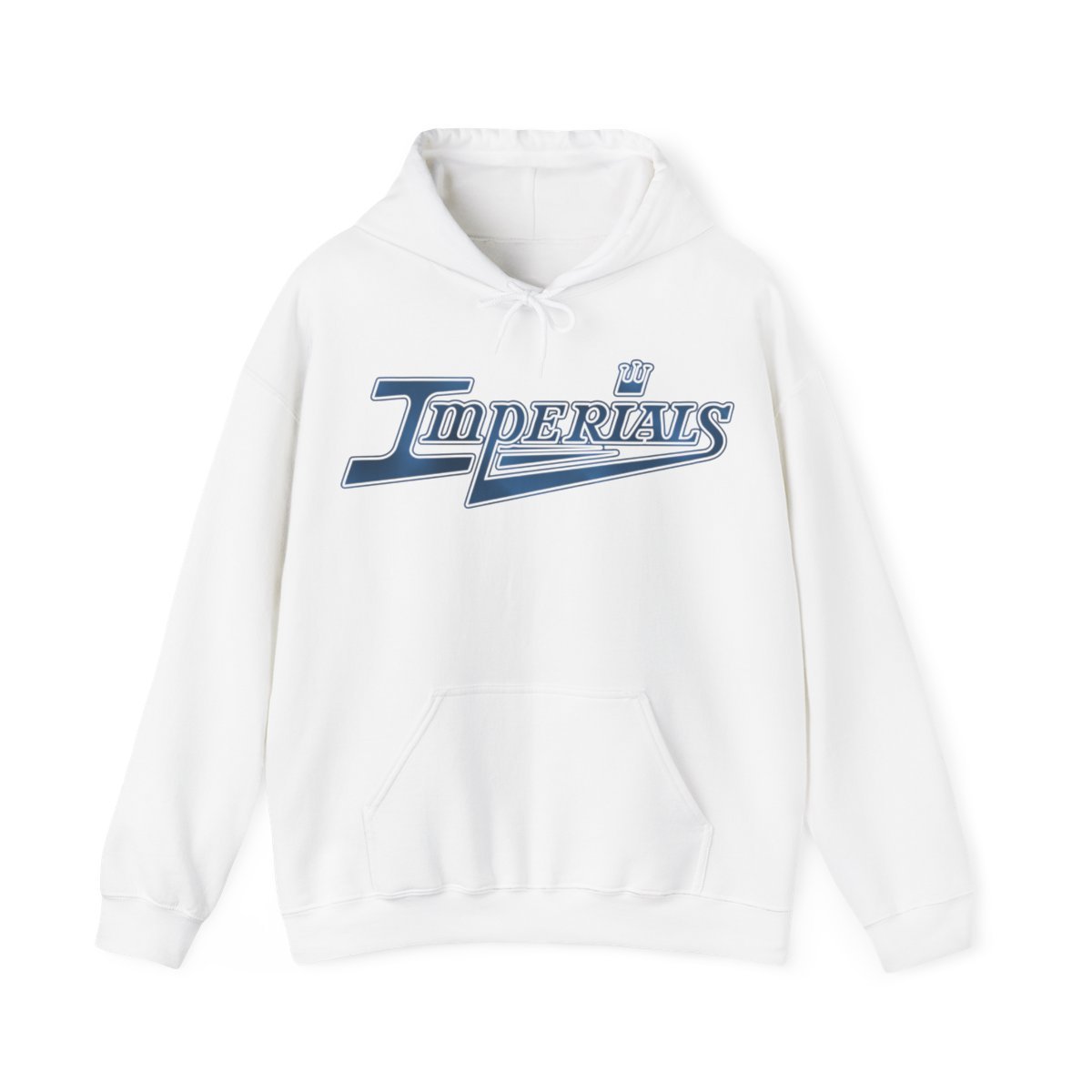 The Imperials Blue Logo Pullover Hooded Sweatshirt 185MD