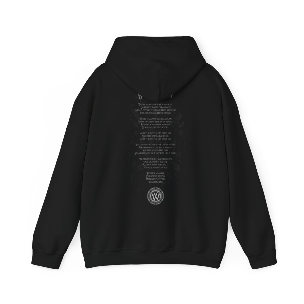 We Are Resolute – Battle Cry Pullover Hooded Sweatshirt (2-Sided)