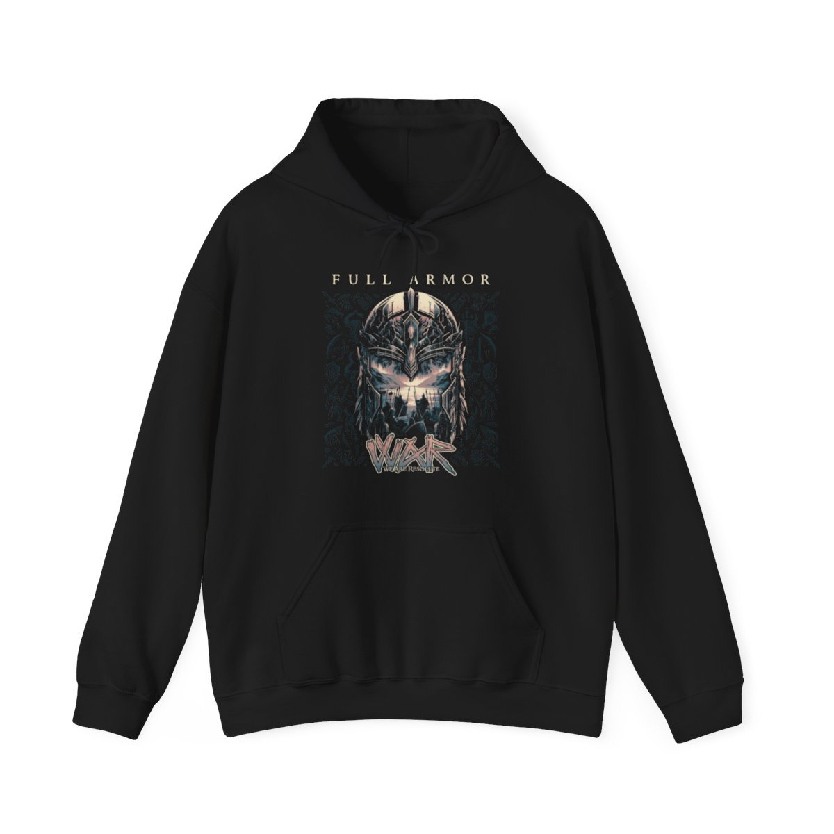 We Are Resolute – Full Armor Pullover Hooded Sweatshirt (2-Sided)