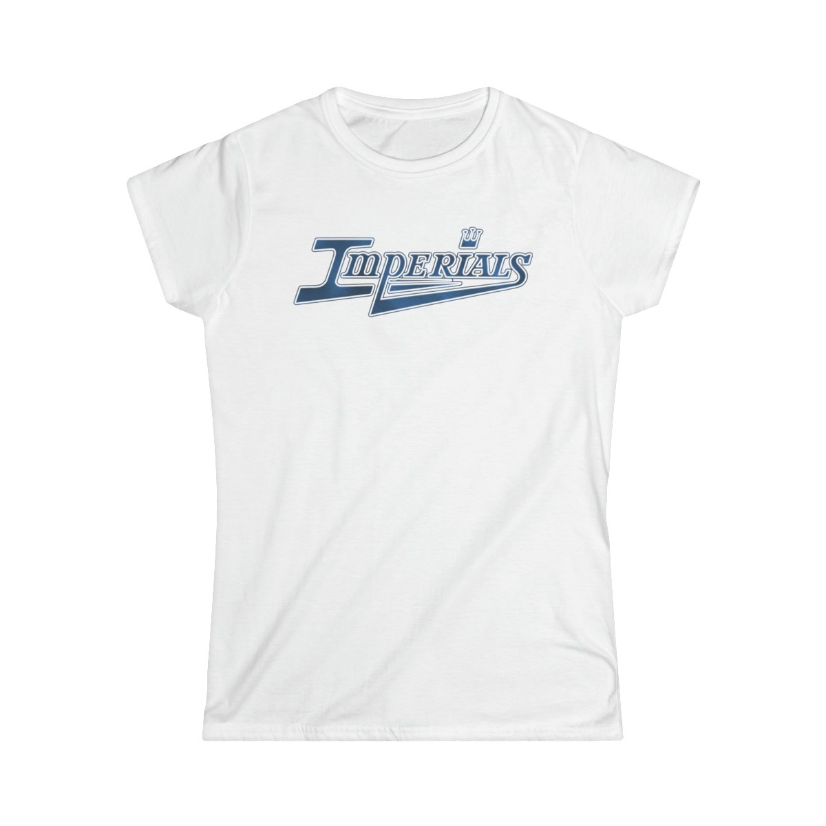 The Imperials Blue Logo Women’s Short Sleeve Tshirt 64000L