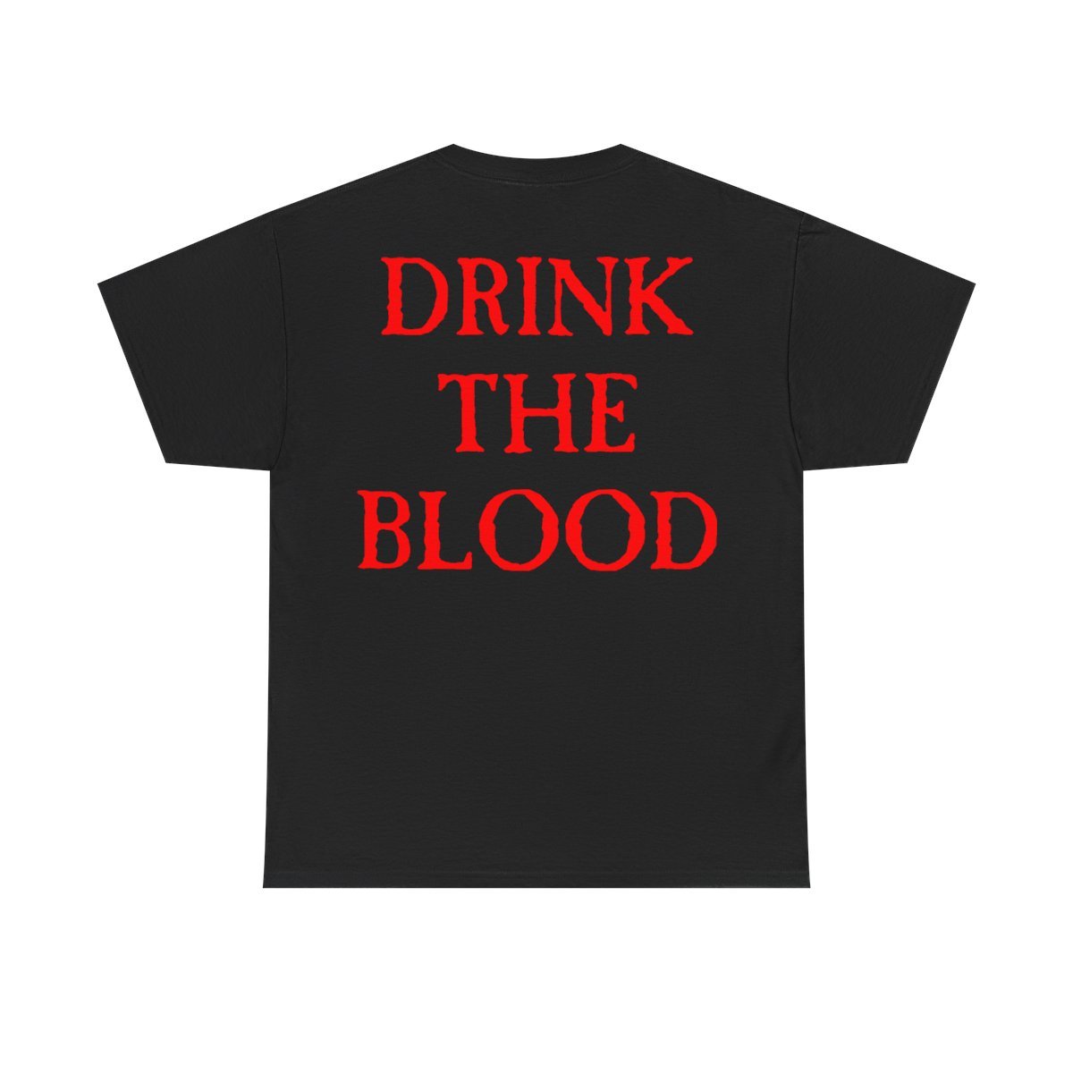 Cataclysmic Warfare – Drink The Blood Short Sleeve Tshirt (2-Sided)