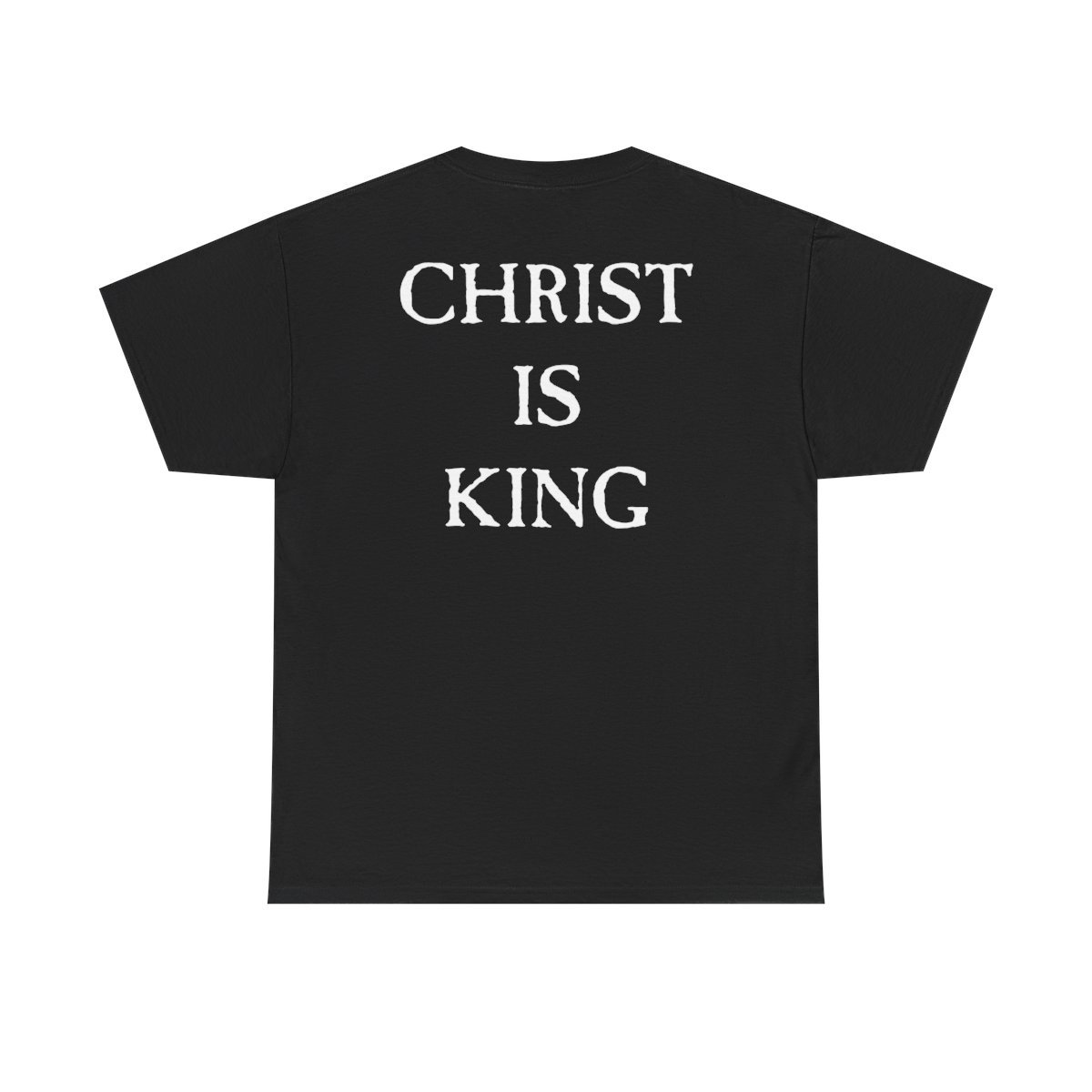 Marble Tomb Christ is King Short Sleeve Tshirt (2-Sided)