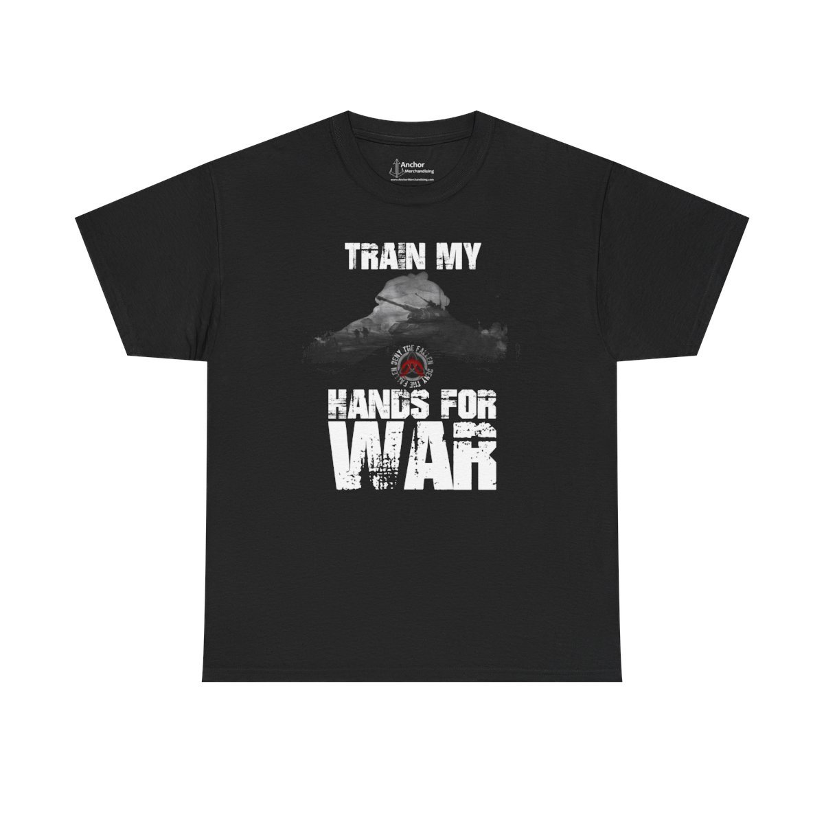 Deny The Fallen – Hands For War Black and White Version Short Sleeve Tshirt