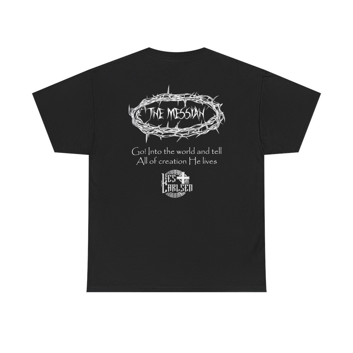 Les Carlsen – The Messiah Short Sleeve T-shirt (2-Sided)
