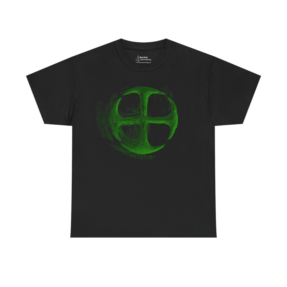 Deliverance Disintegrating Cross Green Short Sleeve Tshirt (2-Sided)